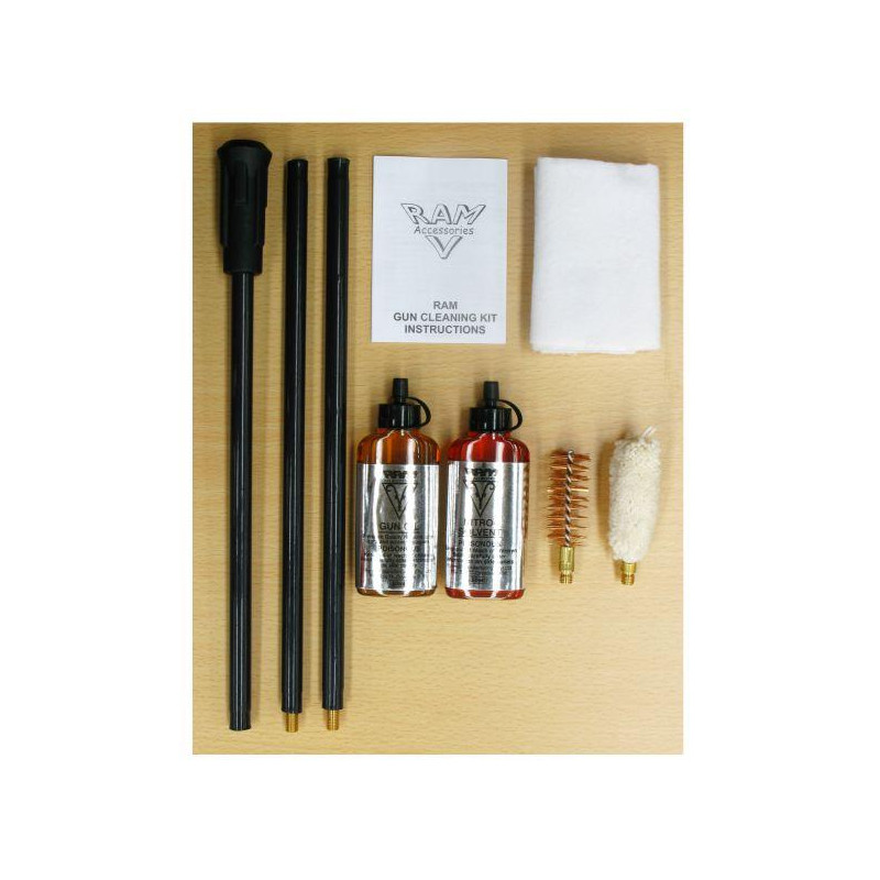 5.5mm Clean Supplies Barrel Cleaning Kit Brushes Tool For 177 4.5 mm and 22 