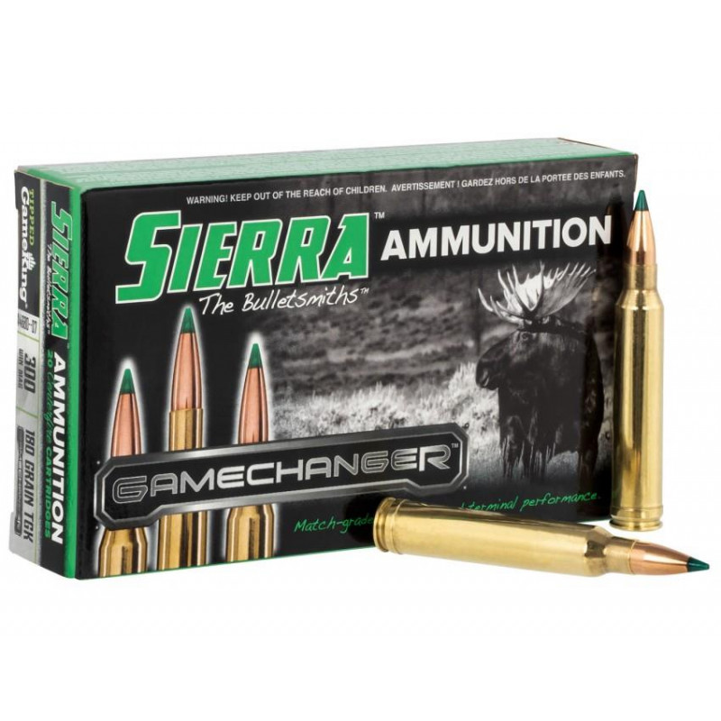 Ammo 300 WM 180Gr Sierra...