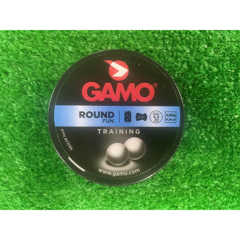 Balines Gamo Round 4,5 Mm X250 Bola Aire Comprimido