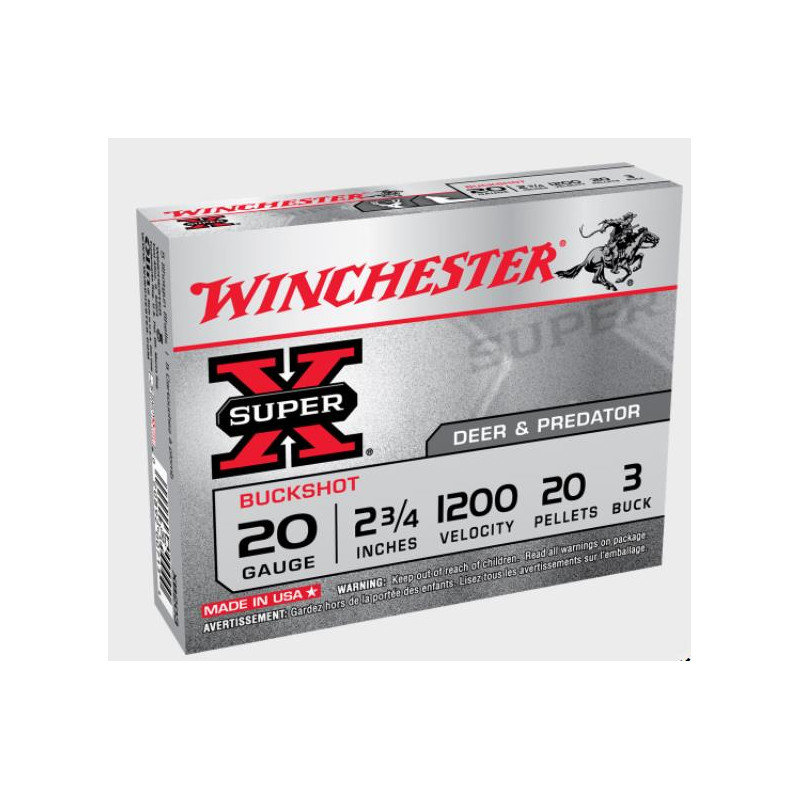 Ammo 20Ga 2 3/4" Winchester...