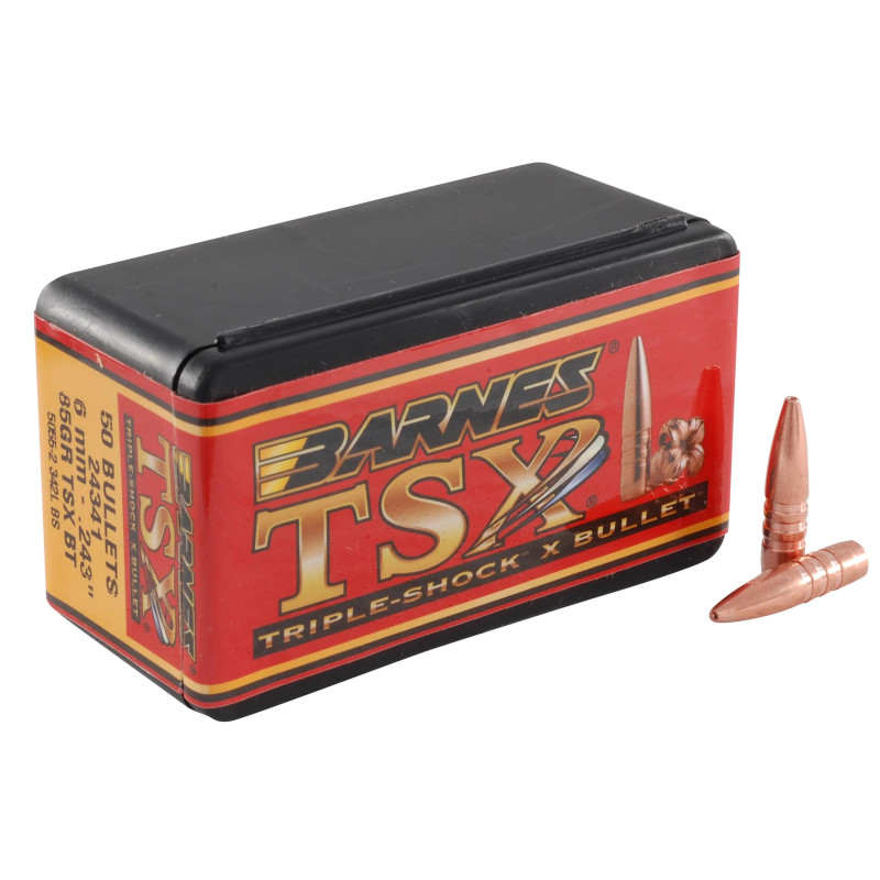 P 6mm (243) 85Gr Barnes TSX...