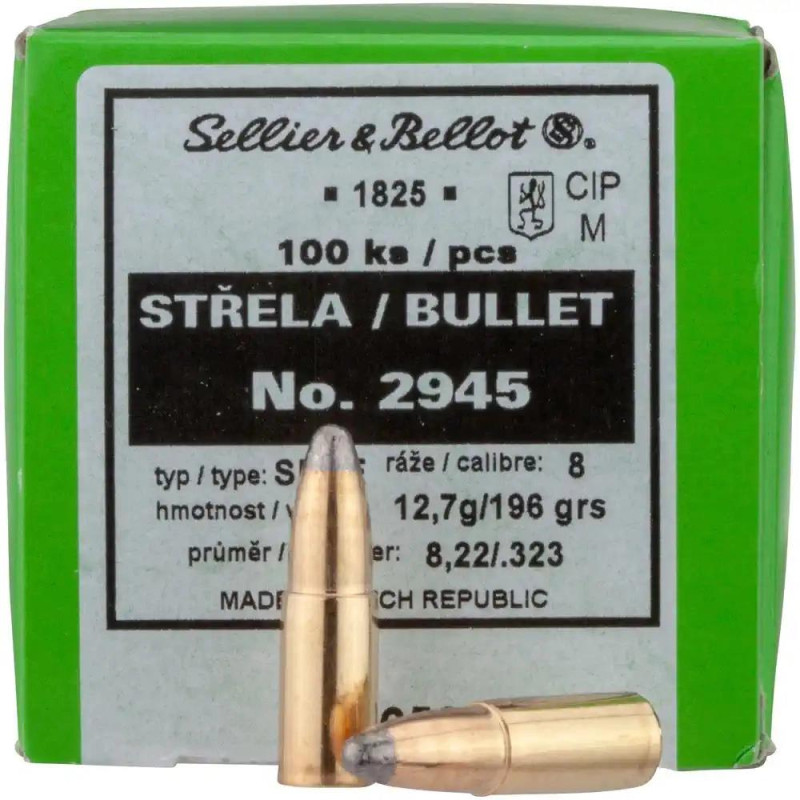 P 6mm (243) 100Gr S&B SP 100's