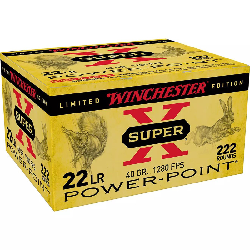 Ammo 22 LR 40Gr Winchester...