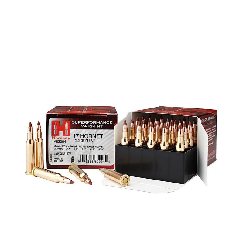 Ammo 17 Hornet 15.5Gr...