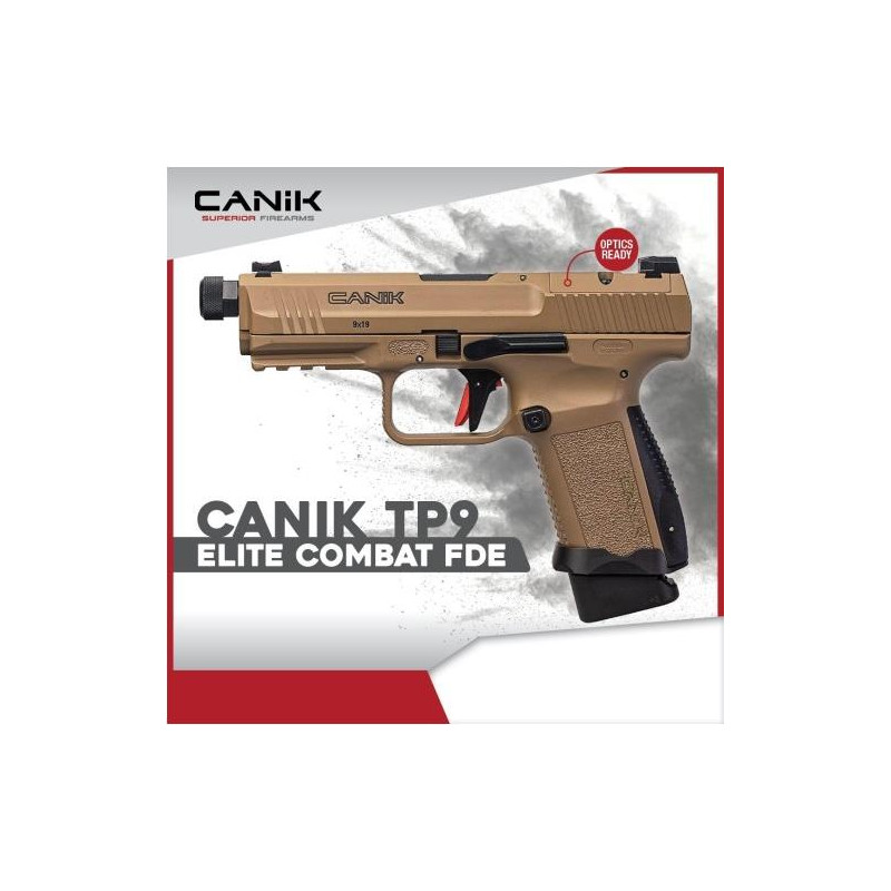 Canik TP9 Elite Combat FDE (S&F) 15-18