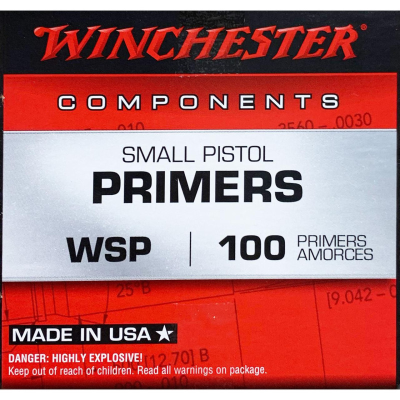 Win Primers Small Pistol...