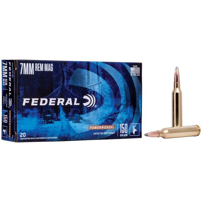 Ammo 7mm RM 150Gr Federal...