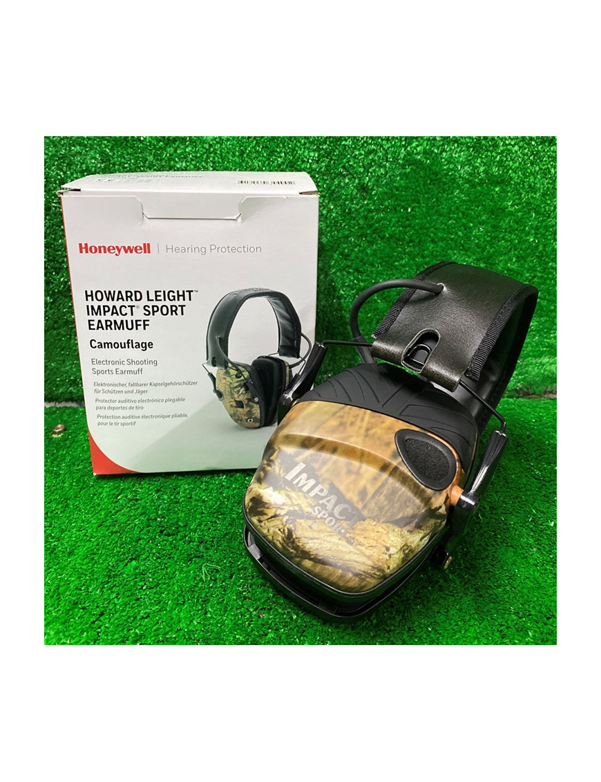 Honeywell Impact Sport Sound Amplification Electronic Earmuff Camo