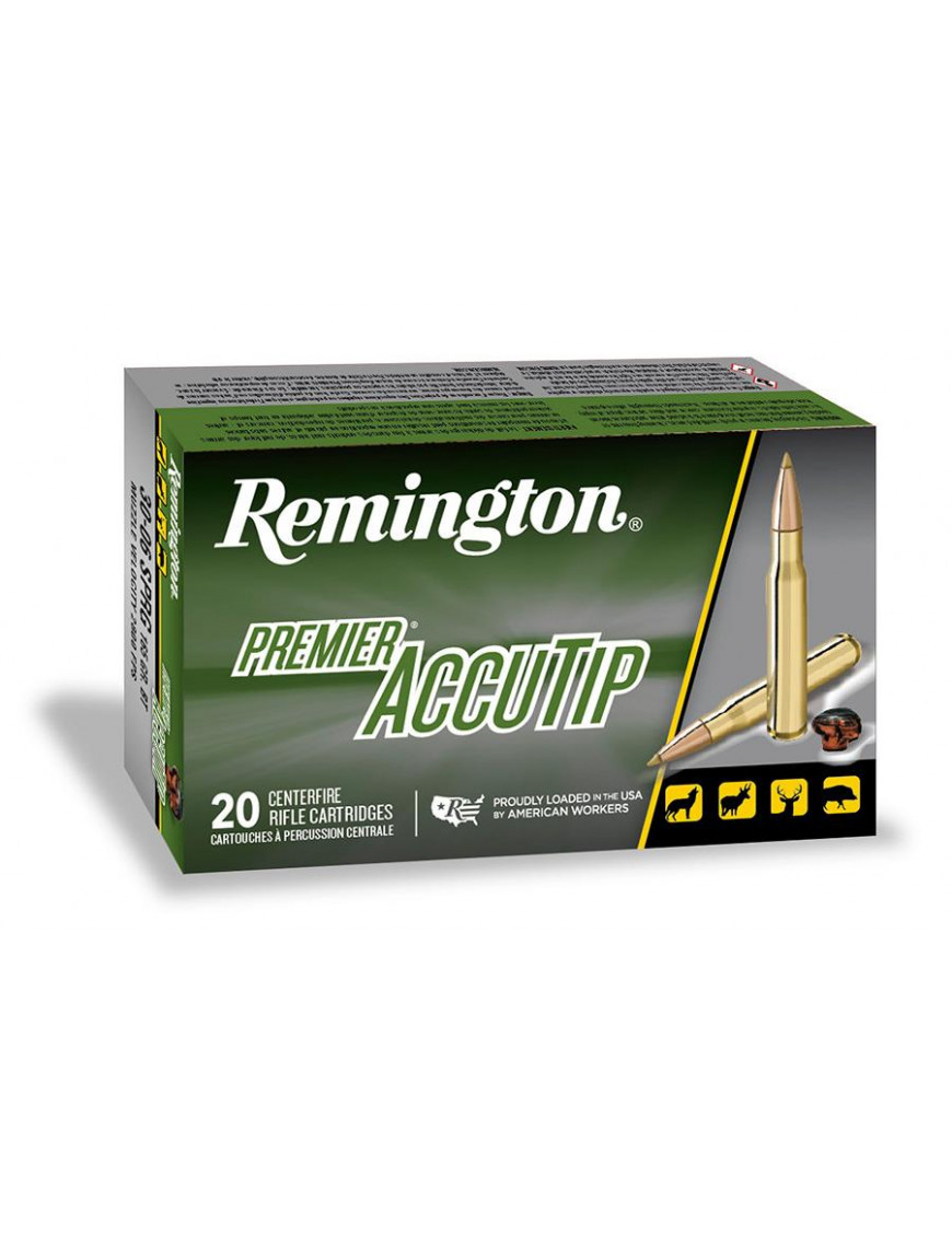 NOT TO BE SHIPPED Ammo 30-06 SPR 150Gr Remington Premier Accutip BT 20&apos...