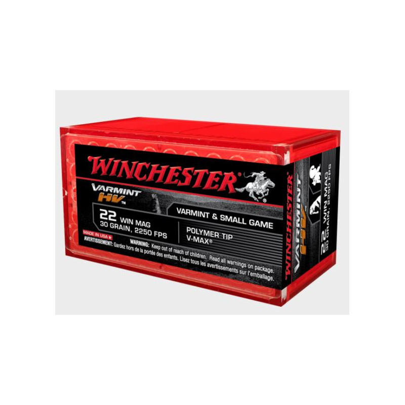 Ammo 22 WM 30Gr Winchester...