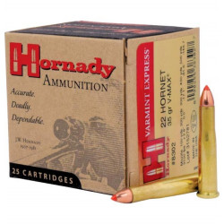 Ammo 22 Hornet 35Gr Hornady...