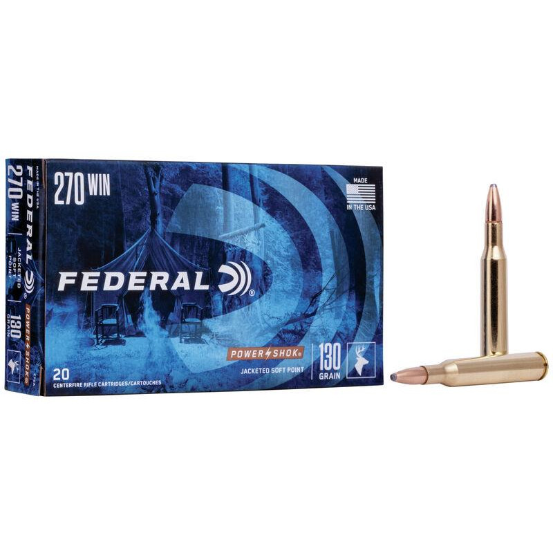 Ammo 270 Win 130Gr Federal...