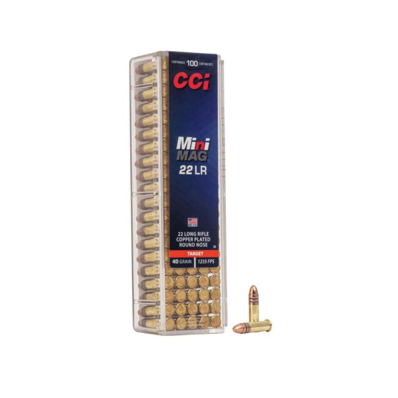 Ammo 22 LR CCI Mini Mag...