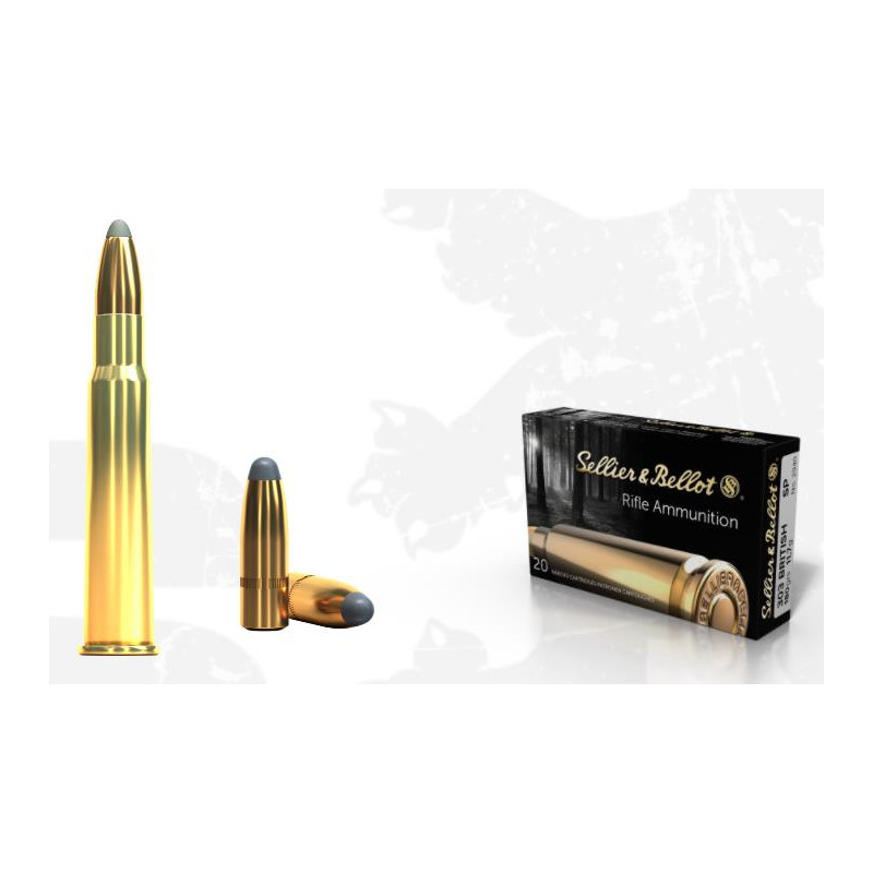 Ammo 303 Brit 180Gr S&B SP...